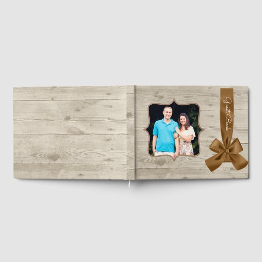 Livre D'or Rustic Barn Wood (Complet)