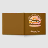 Livre D'or Rustic Brown Adventure attend votre voyage (Complet)