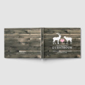 Livre D'or Rustic Country Buck et Doe Mariage (Complet)