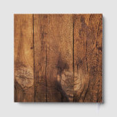 Livre D'or Rustic Daisy Horse Bit Célébration de la vie (Verso)