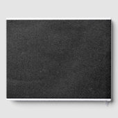 Livre D'or Rustic Elegant Tourbillonnant Script Nom de famill (Verso)