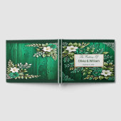 Livre D'or Rustic Emerald Green Mariage (Complet)