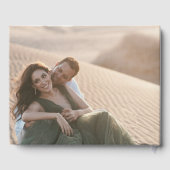 Livre D'or Rustic Fall Foliage Mariage photo (Verso)