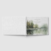 Livre d'or Rustic green forest Mariage (Complet)