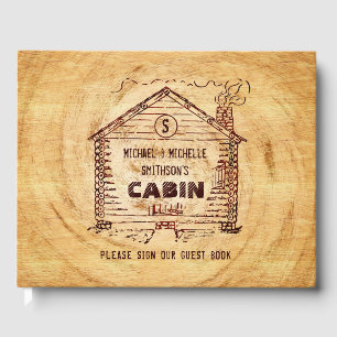 Livre D'or Rustic Log Cabine Vacances Maison Location   Faux 