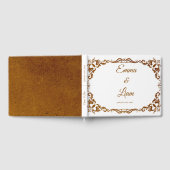 Livre D'or Rustic Mexican Wedding Guest Book  (Complet)