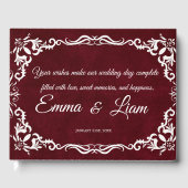 Livre D'or Rustic Mexican Wedding Guest Book  (Recto)