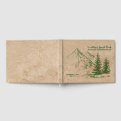 Livre d'or Rustic Mountain Range Mariage (Complet)