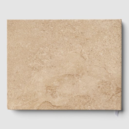 Livre d'or Rustic Mountain Range Mariage (Verso)