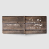 Livre D'or Rustic Oak Un Jour Avant Le Dîner De Répétition Ma (Complet)