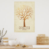 Livre d'or Rustic Thumbprint Mariage (Cuisine)