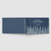 Livre D'or Rustic Winter Forest Navy Blue Wedding (Complet)