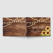 Livre D'or Rustic Woods et Mariage de tournesol (Complet)