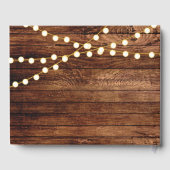 Livre D'or Rustic Woods et Mariage de tournesol (Verso)