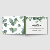 Livre D'or Rustique Chic Eucalyptus Bouquet Mariage (Complet)