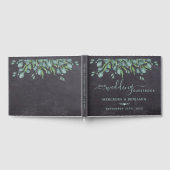 Livre D'or Rustique Eucalyptus Mariage de verdure (Complet)