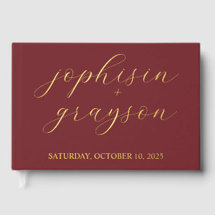 Livre d'or Rustique ・ Livre d'or Mariage moderne ・