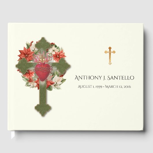 Livre D'or Sacré-Coeur Jésus (Recto)