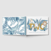 Livre D'or Safari Animaux Blue Boy 2e anniversaire (Complet)