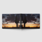 Livre D'or Saguaro Sunset III Arizona Desert Paysage (Complet)