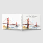 Livre D'or San Francisco Golden Gate Bridge Landscape Wedding (Complet)