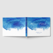 Livre D'or Sapphire Tide Mariage personnalisé (Complet)