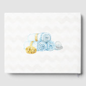 Livre D'or Savon d'aquarelle et salle de bain Spa (Verso)