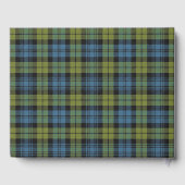 Livre D'or Scottish Campbell Family Tartan Plaid Mariage (Verso)