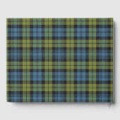 Livre D'or Scottish Campbell Tartan Plaid Family Reunion (Verso)