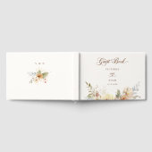 Livre D'or Script botanique Rose d'automne rustique (Complet)