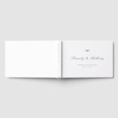 Livre D'or Script classique élégant Mariage simple (Complet)