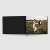 Livre D'or Script classique simple et moderne Mariage photo c (Complet)