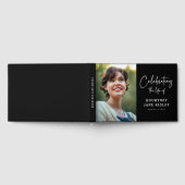 Livre D'or Script Memorial Photo et Message de Sympathie (Complet)