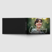 Livre D'or Script Memorial Photo & Message Sympathy  (Complet)