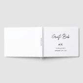 Livre D'or Script minimal moderne mariage (Complet)
