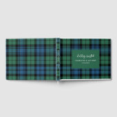 Livre D'or Script Rustique Plaid Campbell Tartan Mariage (Complet)