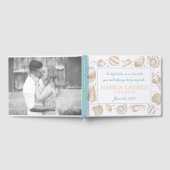 Livre D'or Seashells Nautical Beach Wedding Photo (Complet)