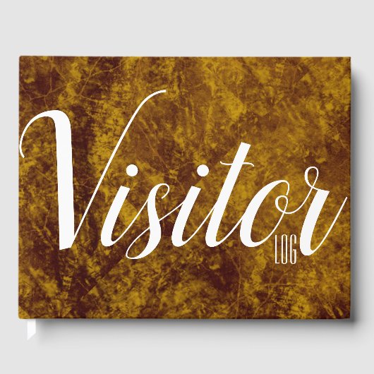 Livre D'or Semblable en marbre cuir | Manuel du journal des v (Recto)