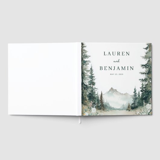Livre D'or Serene Mountain Wedding (Complet)