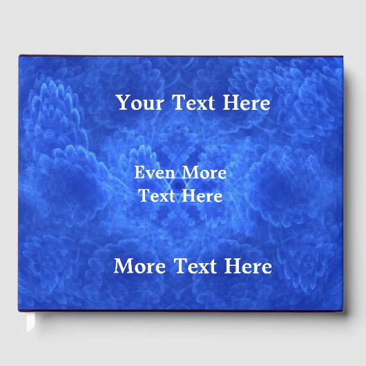 Livre D'or Sérénité fractale (Recto)