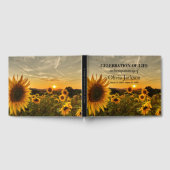 Livre D'or Serrure de coucher et de tournesol | Dans la mémoi (Complet)