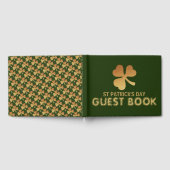 Livre D'or Shamrock Gold Foil, Saint Patrick's Day (Complet)