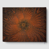 Livre D'or Shema en bois sculpté Yisrael (Verso)