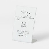 Livre d'or | Signe minimaliste moderne Mariage (Recto)