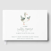 Livre D'or Silly Goose Wishes for Baby Shower (Recto)