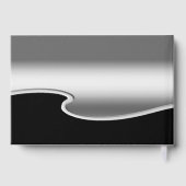 Livre D'or Silver and Black design Photo Gold Text (Verso)