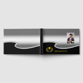 Livre D'or Silver and Black design Photo Gold Text (Complet)