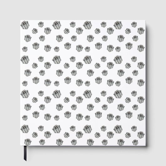 Livre D'or Silver Gift Boxes Elegant Holiday Premium Party (Recto)