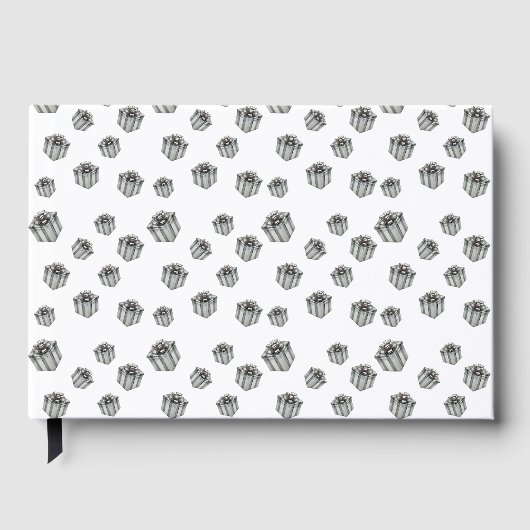 Livre D'or Silver Gift Boxes Elegant Holiday Premium Party (Recto)