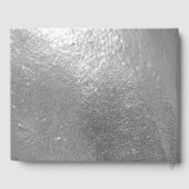 Livre D'or Silver Mariage 25e Anniversaire Chic Silver Grey (Verso)